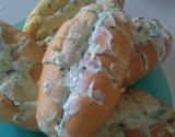 Pão de alho com requeijão
