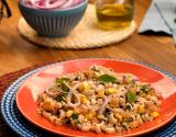 Salada de atum com feijão fradinho