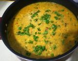 Caldo de peixe com frutos do mar