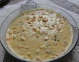 Camarão com catupiry dissolvido
