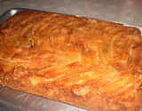 Torta de banana caramelada fácil