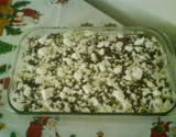 Torta de suspiro e maçã