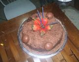 Bolo de chocolate e Nutella da Junia