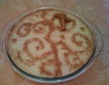 Arroz doce com coco, canela e essência de baunilha