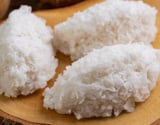 Cocada de coco tradicional com açúcar e sem leite condensado