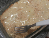 Creme de frango com legumes ao forno