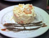 Salada de maionese com camarão