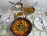Moqueca capixaba e pirão