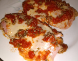 Filé de frango empanado 