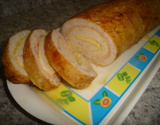 Rocambole fácil de frango