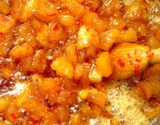 Abacaxi caramelizado com pimenta