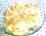 Frango com queijo e orégano