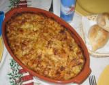 Bacalhau com natas saboroso