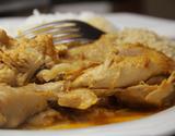 Frango de panela de pressão sem água