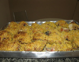 Frango com farinhas da Elaine
