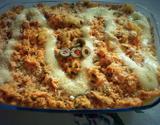 Macarrão ao molho branco de bacalhau