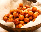 Grão-de-bico na airfryer crocante sem cozinhar previamente