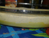 Mousse de abacate com maracujá