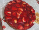 Torta de morango com chantilly