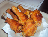 Coxas de frango crocantes