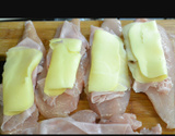 Frango de forno com queijo