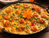 Moqueca de peixe e camarão