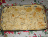 Batatas gratinadas deliciosas