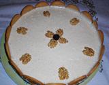 Torta cremosa de nozes