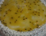 Bolo mousse de maracujá
