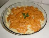 Macarrão penne ao queijo  gorgonzola