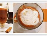 Chocolate quente com creme de avelã