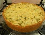 Torta de palmito da juçara