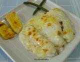 Filé tilápia com molho branco e limão