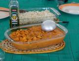 Camarão light com abacaxi e majericão