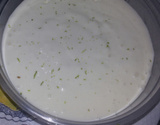 Mousse simples de limão