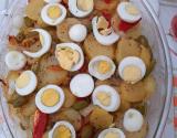 bacalhoada facil  ao forno