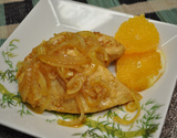 Frango cítrico ao gergelim