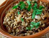 Arroz com lentilhas