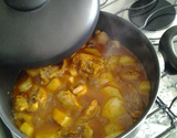 Frango com inhame