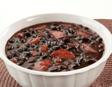 Feijão preto saboroso