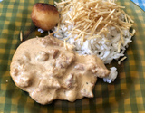 Estrogonoffe de frango saboroso