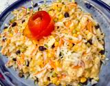 Salada tropical refrescante
