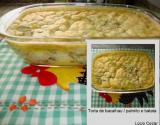 Torta de bacalhau, palmito e batata