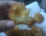 Bolinho frito de tapioca
