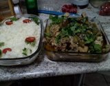 Frango caipira ao molho
