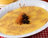 Curau de milho verde vegano com leite de coco delicioso