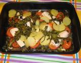 Filé de peixe ao forno