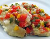 Pescada no forno