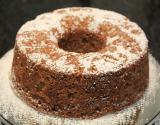 Bolo de maçã com granola