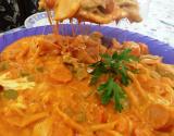 Macarrão de 7 minutos cremoso na panela de pressão